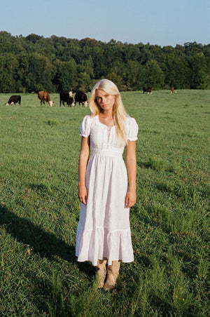 XXS Maybelle dress ♡ White Eyelet
